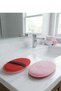 Spring Peeling Facial Loofah Facial Scrub Washable Bath Loofah Makeup Facial Cleansing Pad Scrub Red - 3