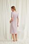 Arias Closet Lace Piece Maternity Nightgown with Buttons on the Front Viscose - 8
