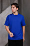 Men's Basic Oversized Crew Neck 2 Two Thread Ko Compact -Shirt