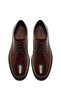 Men's Brown Lace-Up Leather Classic Shoes 26Sfd600518 - 4