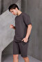 Men's Basic Oversized Bottom-Top 2 Two Thread Ko Compact Medium Set - 7