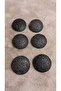 Polyester Button 38 Size 24 mm 6 Pieces - 2