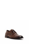 Men's Brown Lace-Up Leather Classic Shoes 26Sfd600518 - 7