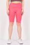 Women Pull On Plain Basic Shorts, Pink