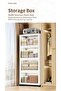 Multi-layer foldable with wheels storage box, suitable for various scenarios - 5