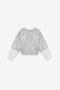 Girls Silver Blouse - 5