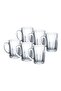 Glass Mug Set, 6 pcs - 6