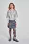 Girls Silver Blouse