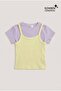 Spaghetti Strap K Ribbed Knit F Corded Fabric Athlete - K410 - 7