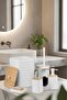 Luna White Bamboo Detailed 7Lt 5-Piece Bathroom Set - 4