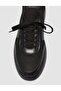 Men's Knitwear Detailed Casual Black Sneakers Shoes - 6