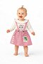 Girl's Jeans (Jeans) Strap Skirt Set (6/9/12/18) Months - 4