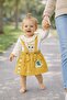 Girl's Jeans (Jeans) Strap Skirt Set (6/9/12/18) Months - 4