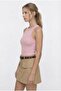 Halter Neck Ribbed Knit Corded Fabric Athlete - K290 - 3