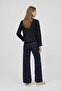 Black Shirt with Embroidery Detail - 2