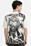 تي شيرت مطبوع من القطن بنسبة 100% من Justice League Boxy Fit C6532AX26SP - 2