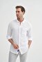 Men's Long Sleeve Shirt 20240 White - 5