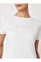 Rhinestones Logo T-Shirt V3Bi11J1314 - 4