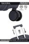 Para John 2-Piece PP Luggage Set 20/28" Anti-Theft Zipper 8 Wheels Spinner Suitcases - 4