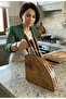 Wooden Decorative Slice Knife Holder Kitchen Organizer - 3