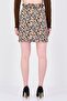 Women Floral Print Mini Skirt, Multicolor - 2