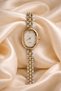 Athira Women's Steel Watch Multi Color Color White Dial Classic Band Oval Case Stylish,Luxury Wrist Watch 2026 - 5