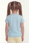 Girls' Short Sleeve Crew Neck T-Shirt - 4