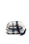 White - Navy Blue Plaid Women's Crossbody Bag Sp1201 - 5