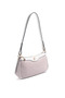 Burgundy - Bone Crow's Feet Plaid Women's Crossbody Bag Sp1274 - 2