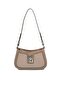 Dark Beige - Latte Plain Women's Crossbody Bag Sp1132