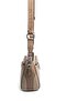 Dark Beige - Latte Plain Women's Crossbody Bag Sp1273 - 3