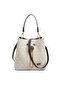 Stone - Brown Monogram Women's Crossbody Bag Sp967 - 5