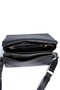 Black - Black Plain Women's Crossbody Bag Sp1278 - 7