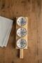 Bamboo m Gura - 4-Piece Mango Wood Snack Bowl Tulip - 4