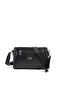 Black - Black Plain Women's Crossbody Bag Sp1273 - 5