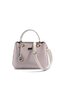 Burgundy - Bone Crow's Feet Plaid Women's Handbag Sp1272 - 5