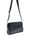 M.Silver - Black Honeycomb Women's Crossbody Bag Sp1273 - 4