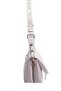 Burgundy - Bone Crow's Feet Plaid Women's Crossbody Bag Sp1278 - 3