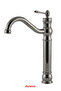Vintage Bowl Sink Faucet - Retro Bathroom Faucet - Smoked - 3