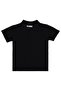 Boy's Palm Tree Embroidered Polo Collar T-Shirt for Ages 2-5 - Black 4-5 Years