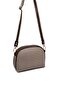 Coffee Yellow - Brown Plaid Line Square Women's Crossbody Bag Sp765 - 4