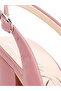 Women's Block Heel Pointed Toe Sandals in Blush - 4