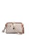 Pink - Salmon Monogram Women's Crossbody Bag Sp1273 - 5
