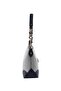 Black - Black Houndstooth Plaid Women's Shoulder Bag Sp1277 - 3