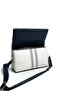 White - Navy Blue Plaid Women's Crossbody Bag Sp1278 - 6