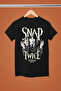 Wednesday Addams Printed 100% Cotton Lu Regular Fit Tshirt