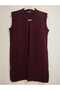 Super Quality, with Brooch, Open Front, 30% Wool Pieces, Steel Knitted, Bellows at the Back, Long Vest - 5