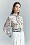 Floral Print Scarf Shirt - Powder Pink - 2
