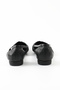 Genuine Leather Black Women's Ballet Flats Shoes - Z267173 - 4
