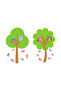 100X220 Children's Room Wall Sticker – Door, Cabinet and Wall Covering Set - Dvr1012 - 3